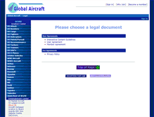 Tablet Screenshot of legal.globalaircraft.org