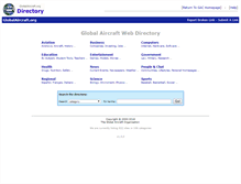 Tablet Screenshot of directory.globalaircraft.org